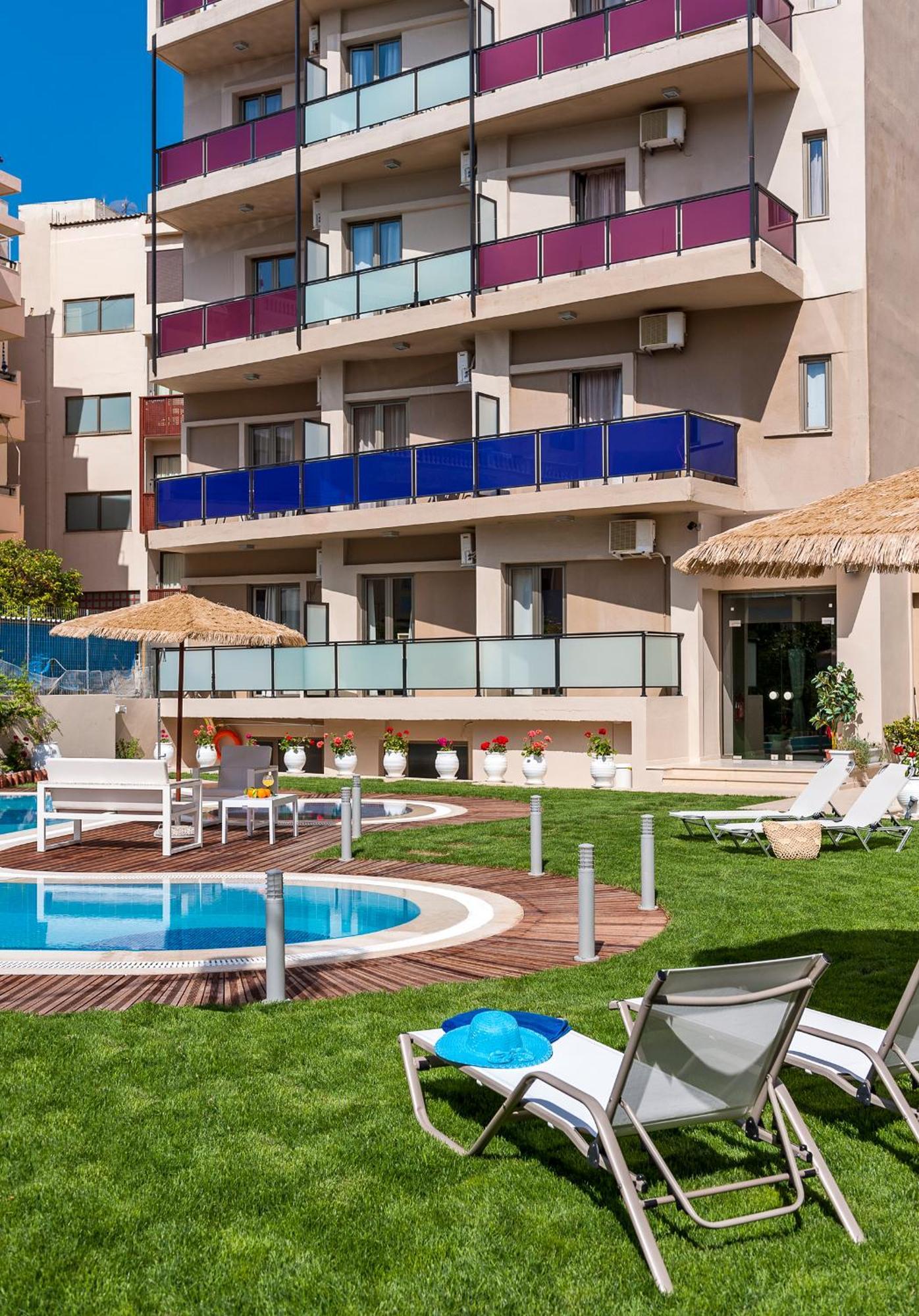 Leonidas Hotel & Apartments Rethymno  Ngoại thất bức ảnh