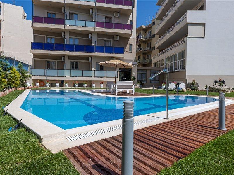 Leonidas Hotel & Apartments Rethymno  Ngoại thất bức ảnh